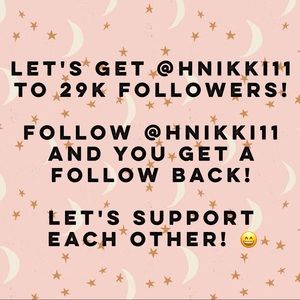 LETS GET @Hnikki11 to 29k!